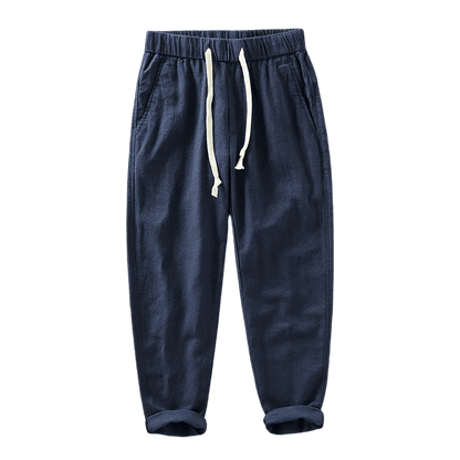 Men's Linen Trousers Rovino Lennard