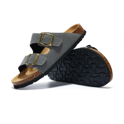 Birken California Suede Sandals for Men Lennard