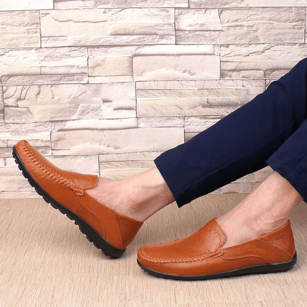 Men's Leather Moccasins Florença Lennard