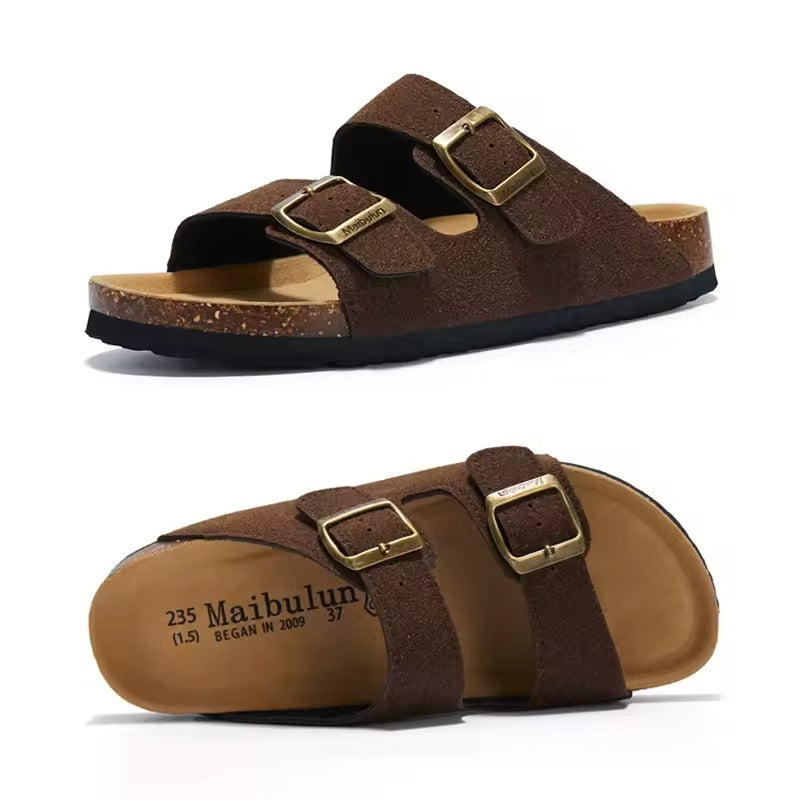 Birken California Suede Sandals for Men Lennard