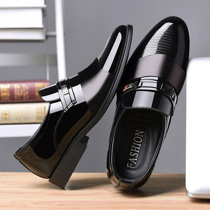Ultra Gloss Leather Business Shoe